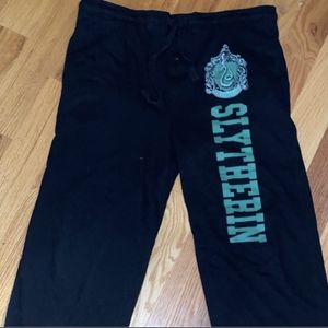 small sytherin PJ pants Harry Potter MENS SMALL